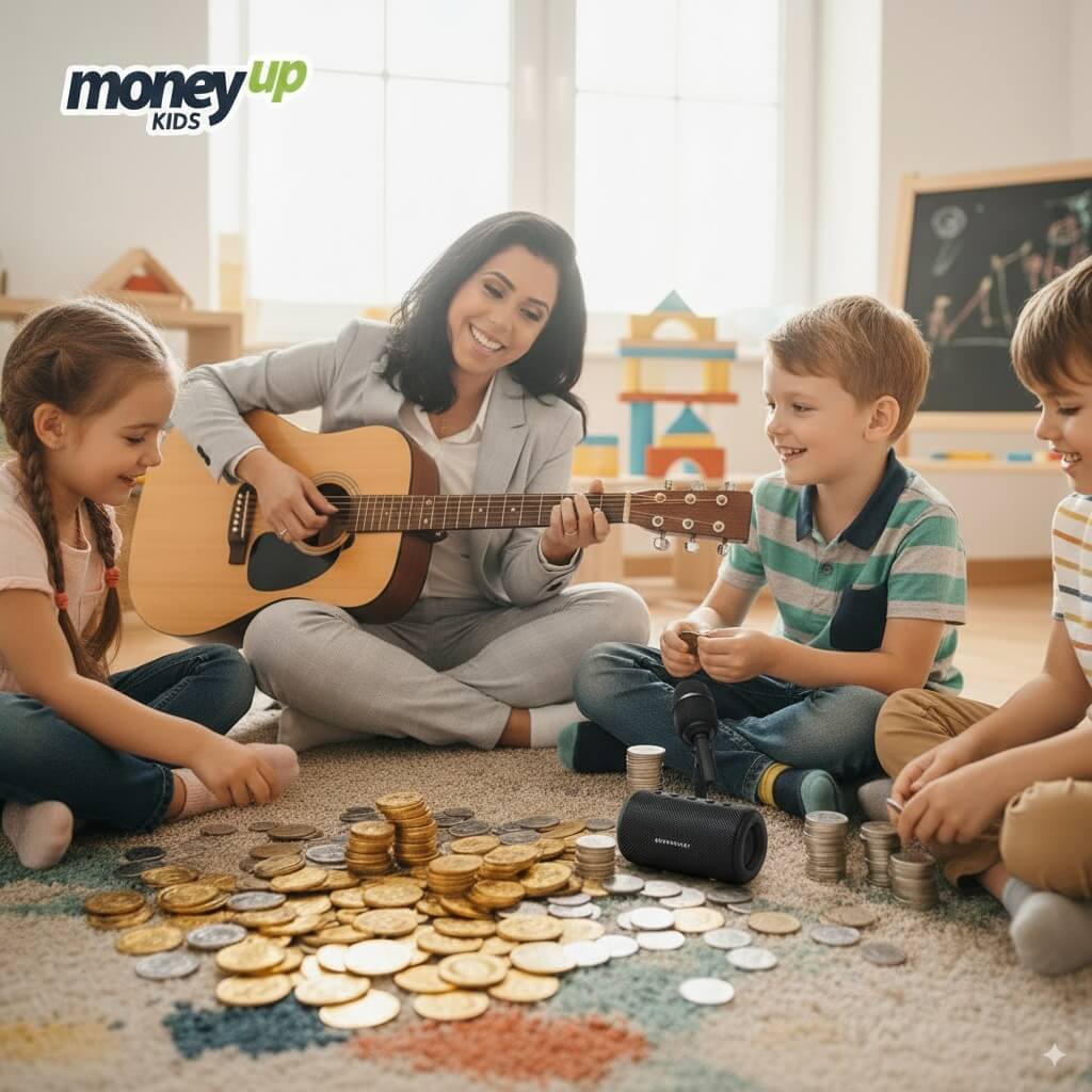 MoneyUp Kids Logo ou Capa